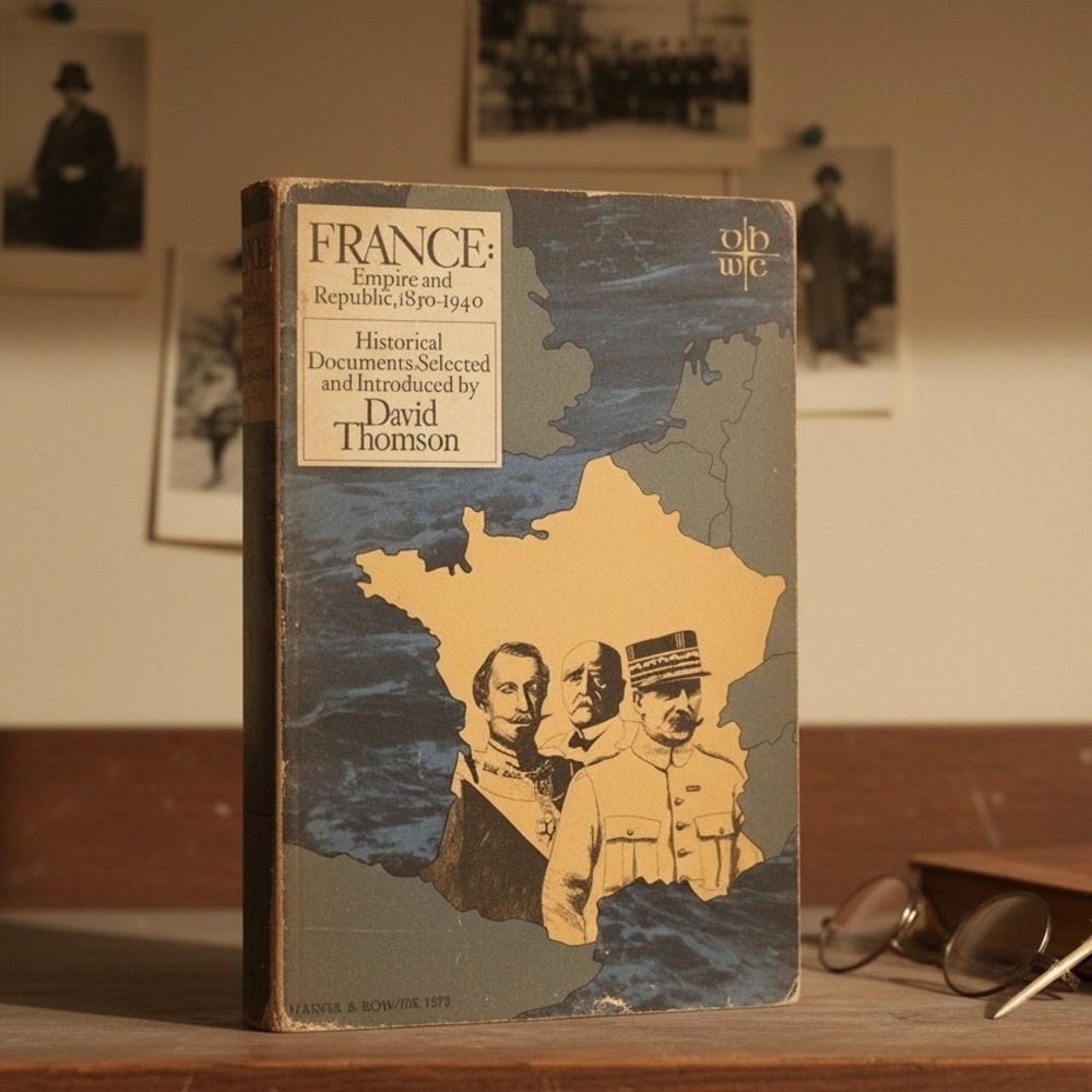 France Empire and Republic 1850-1940 David Thomson 1968 Harper & Row Paperback